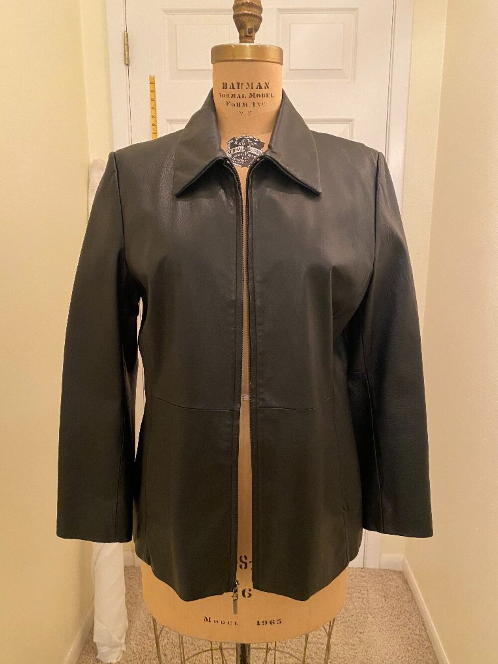 Black leather Jacket